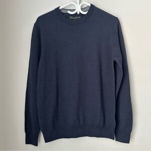 Christian Lacroix Navy Crewneck Sweater